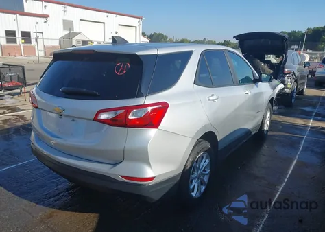 2020 Chevrolet Equinox Fwd Ls из США, поврежденный, VIN 3GNAXHEV4LS533928